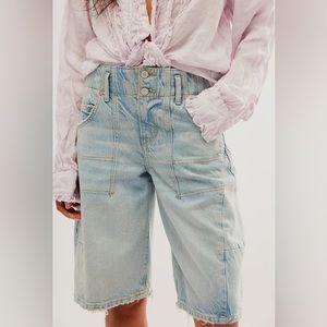 Free People - We the Free “Extreme Measures Barrel Shorts” Size 28